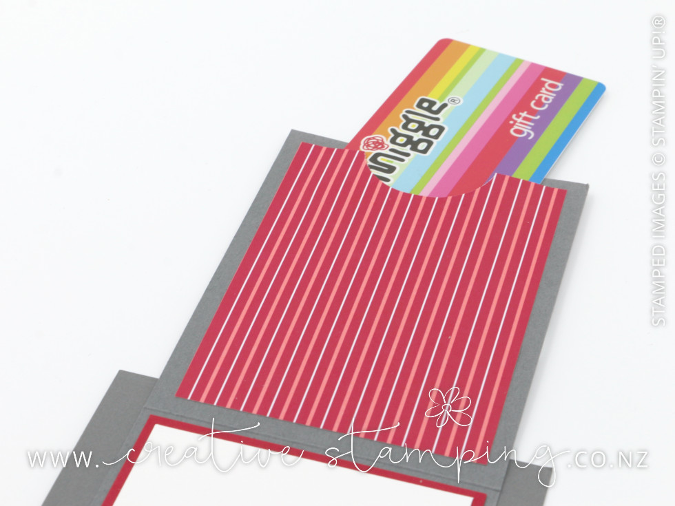 Above The Clouds Masculine Birthday Z-Fold Gift Card Holder