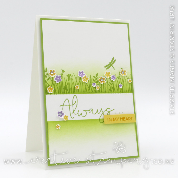 Field of Flowers Friendship Love Card