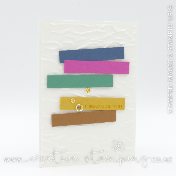 Field of Flowers In Color Thinking of You Card