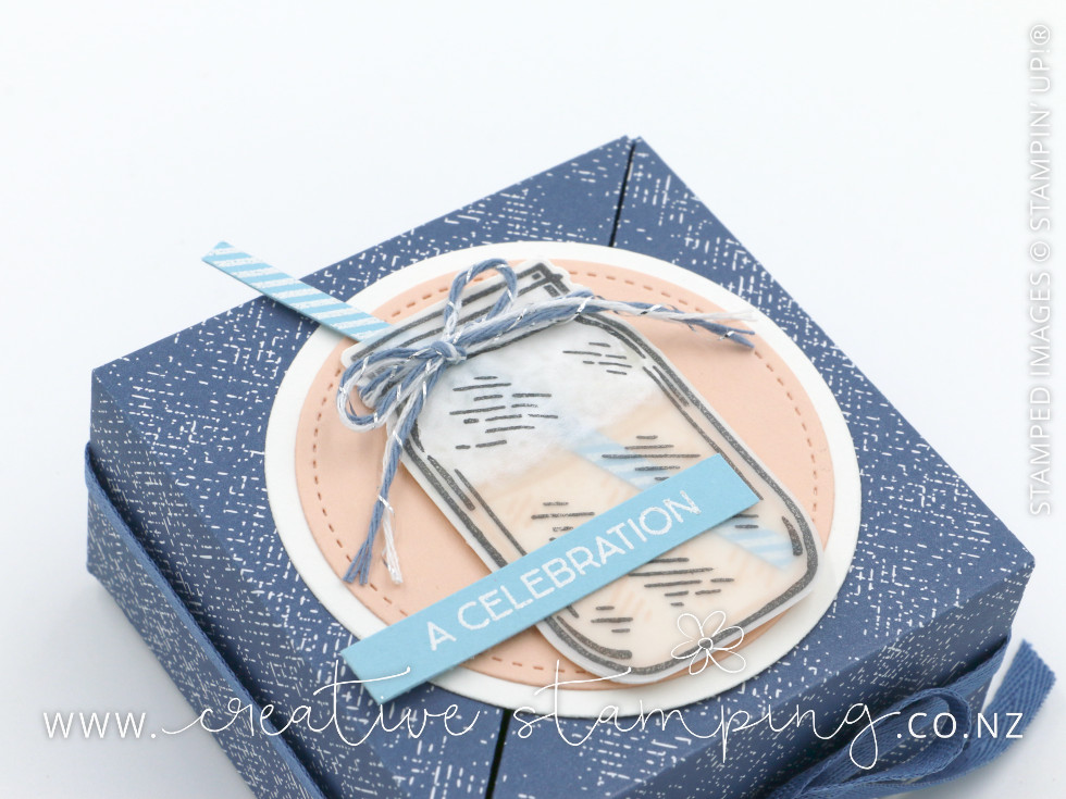 Jar of Flowers Milksake Celebration Diagonal-Lidded Gift Box