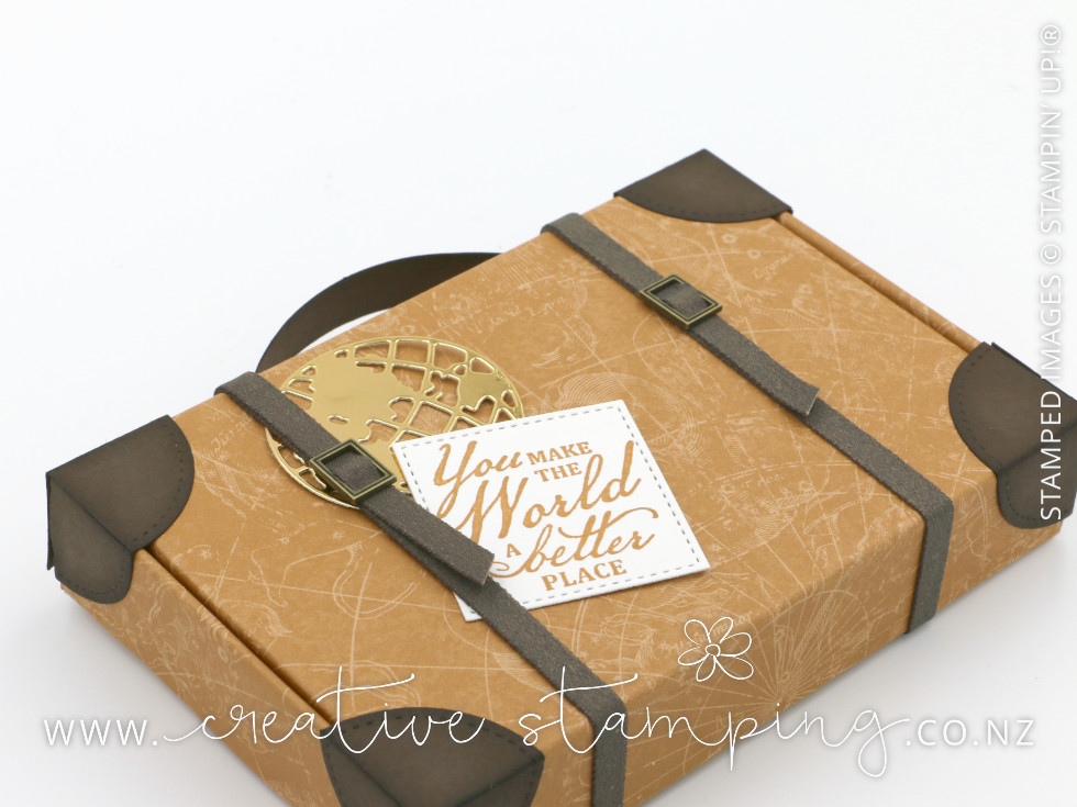 World of Good Mini Paper Pumpkin Gift Box Suitcase