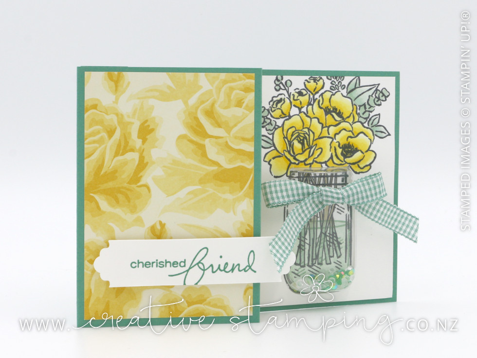 Flowers for Every Season Shaker Card