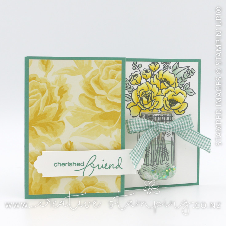 Flowers for Every Season Shaker Card