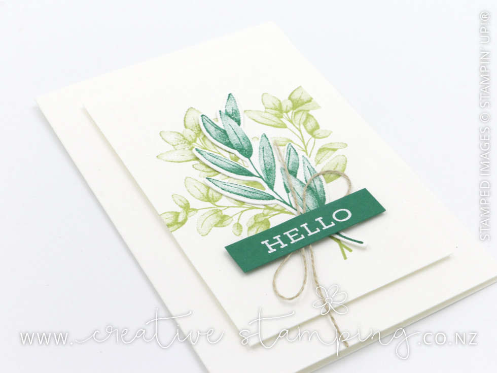 Forever Greenery Note Cards Gift Box