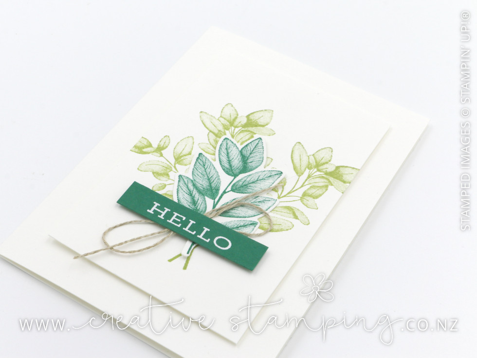 Forever Greenery Note Cards Gift Box