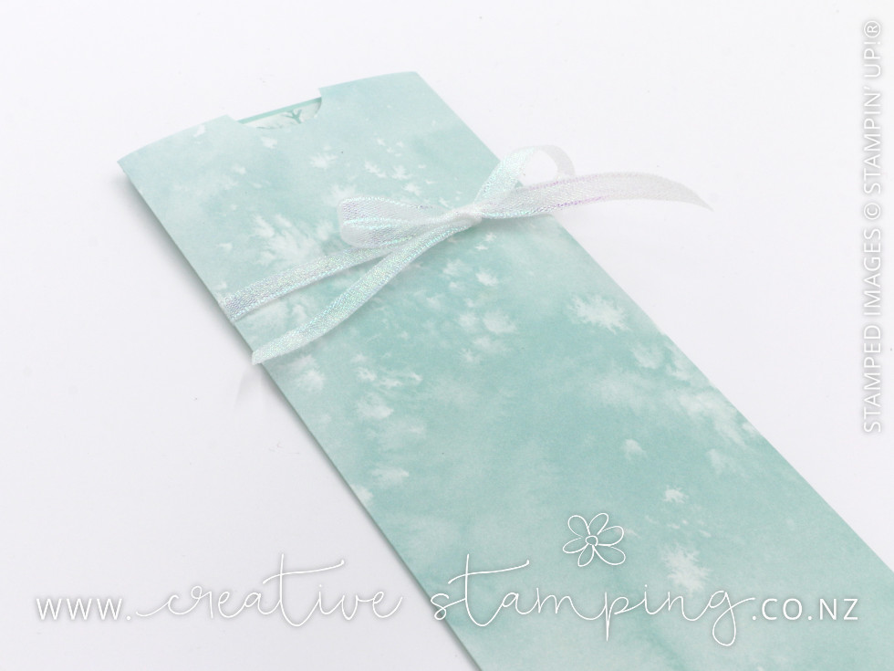 Snowflake Wishes Slimline Friendship Card