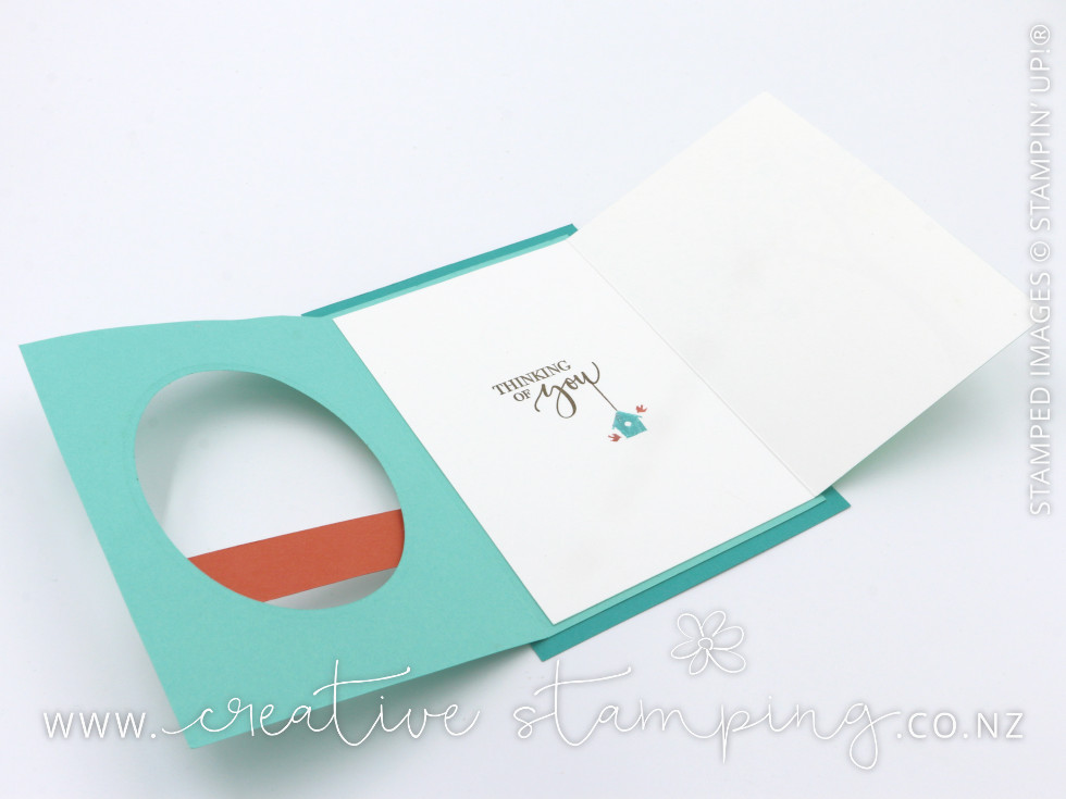 Life is Beautiful Summer Peek-Through Thinking of You Card
