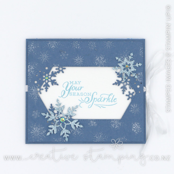 Snowflake Wishes Christmas Gift Card Wallet
