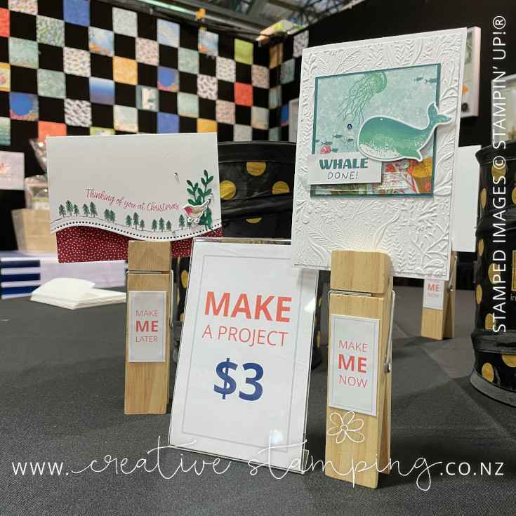 Stampin' Up! stand at the FYI Craft Show 2020