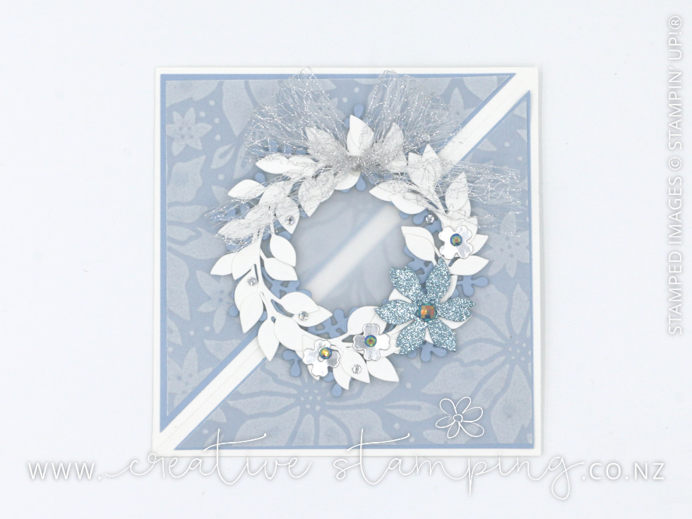Arrange a Wreath Easel Christmas Card