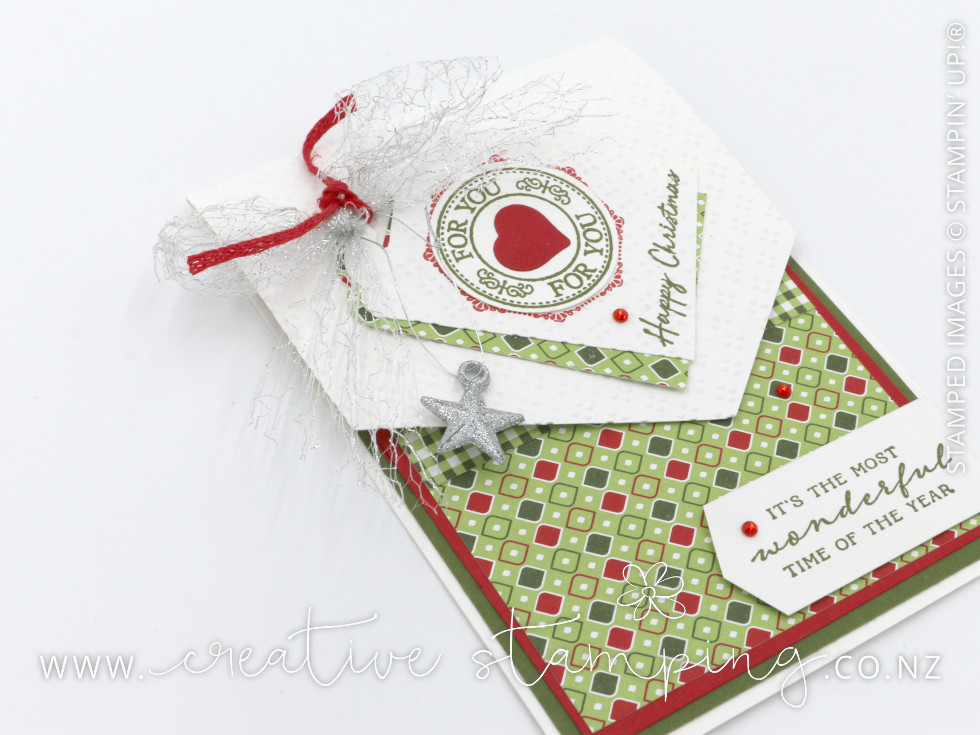Warm Hugs Christmas Tag & Gift Card