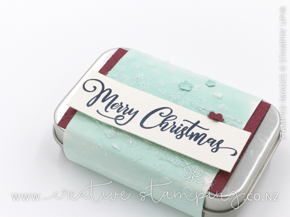 Tag Buffet Tin of Tags Secret Santa Gift Idea