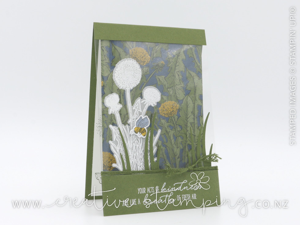 Garden Wishes Acetate Layer Card