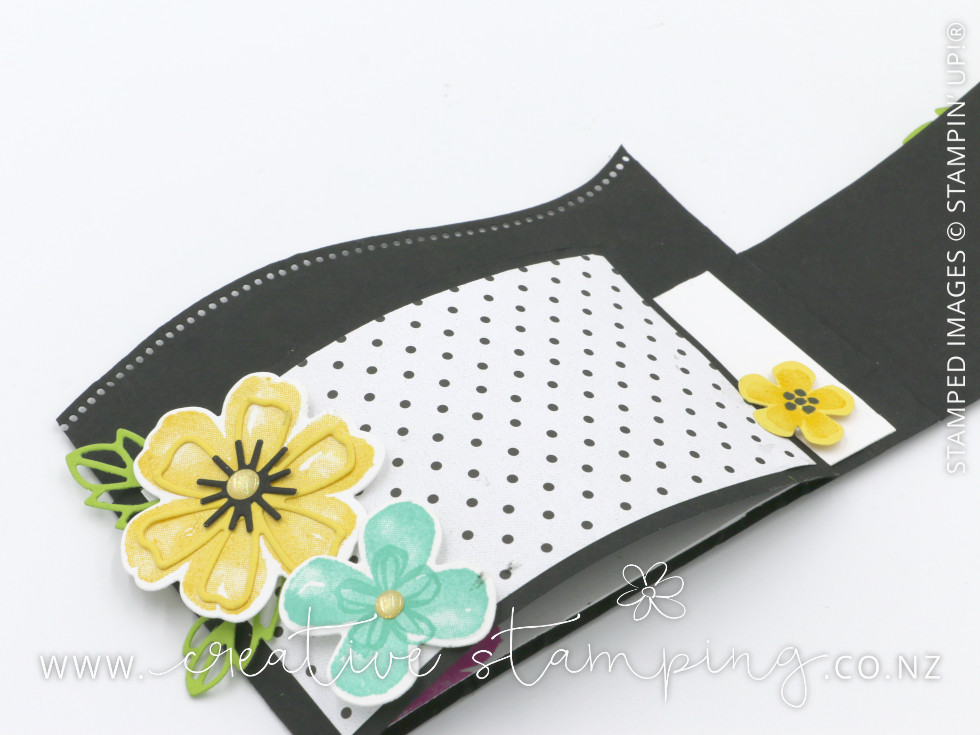 Pretty Perennials Bendi Card  |  Designed by Karen Handler