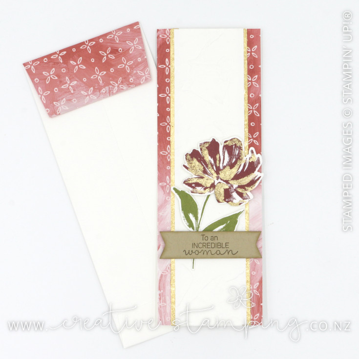 Fine Art Floral Art Gallery Slimline Mother's Day Card