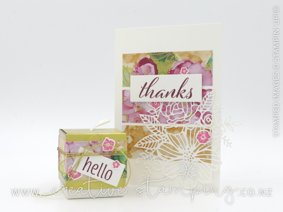 Expressions In Ink Thank You Card & Simply Classic Treat Box Expressions In Ink Thank You Card & Simply Classic Treat Box