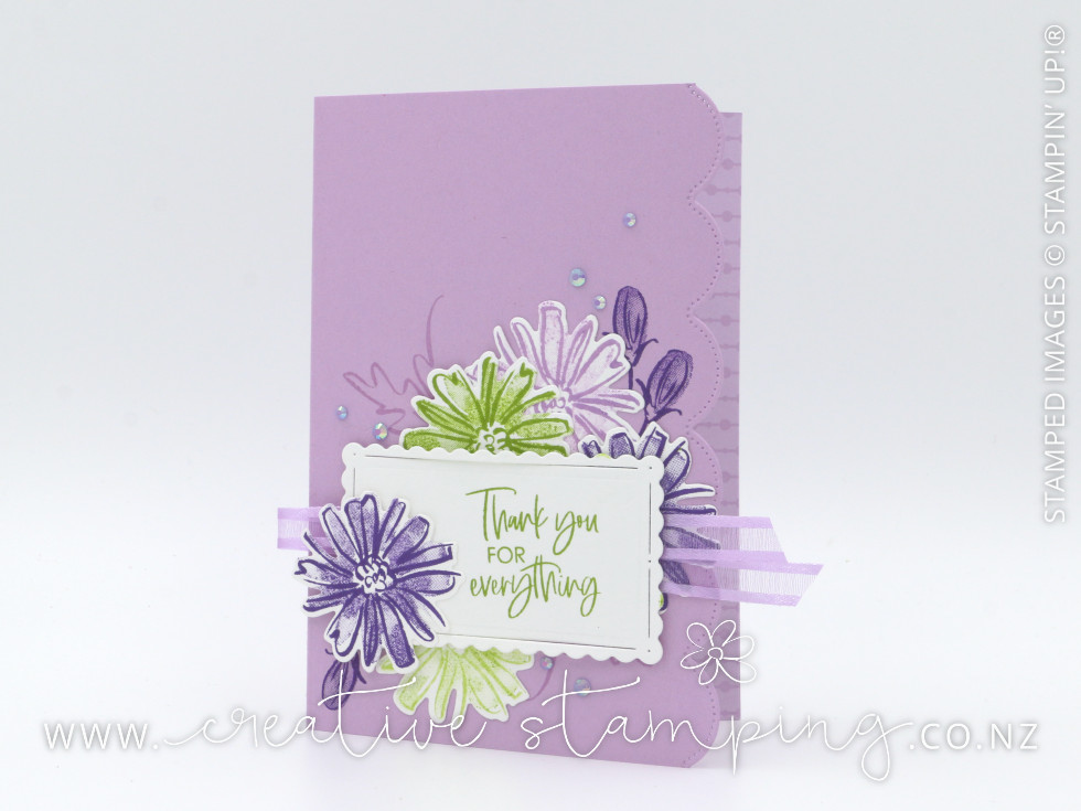 Color & Contour Thank You Card