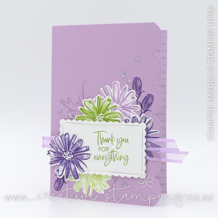 Color & Contour Thank You Card
