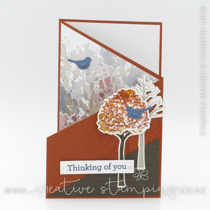 Beauty of Friendship Angled Z-Fold Thinking of You Card