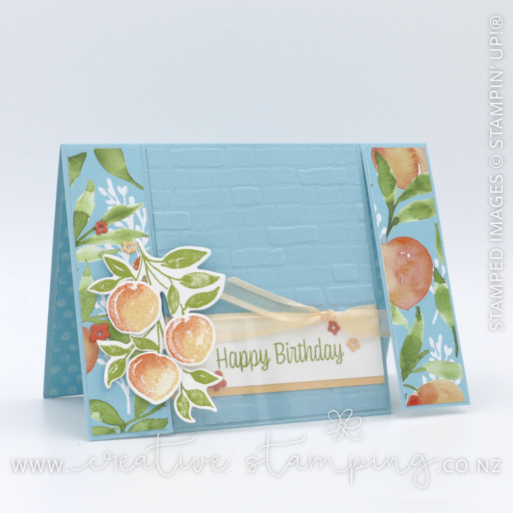 Sweet as a Peach Spanner Birthday Card