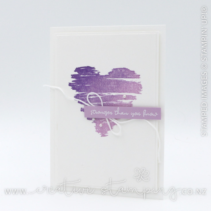 Strong of Heart Greeting Card