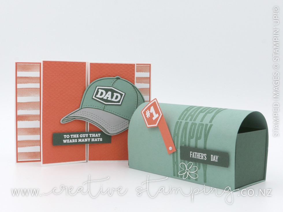 Father's Day Gatefold Card & Postal Gift Box