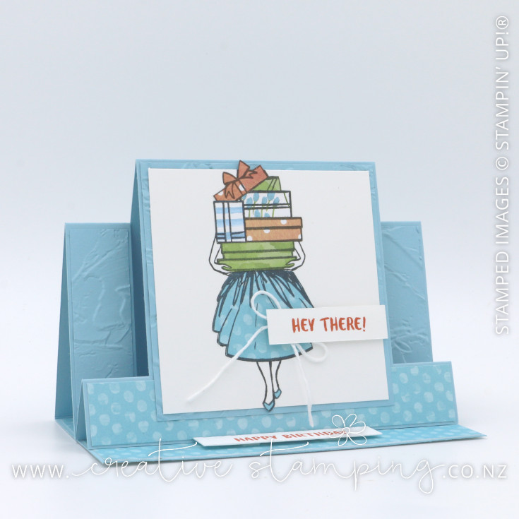 Delivering Cheer Birthday Card