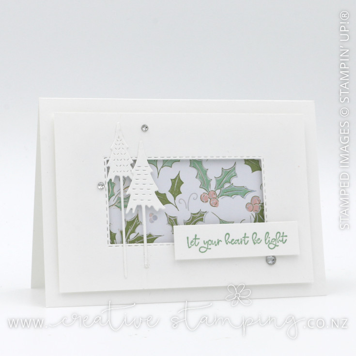 Whimsical Trees Christmas Note Card