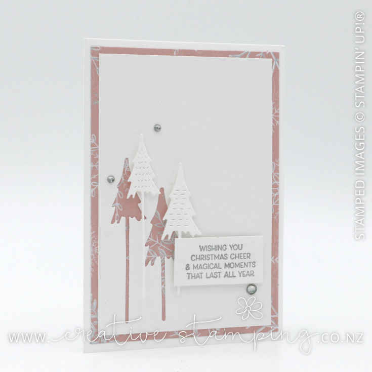 Whimsical Trees Christmas Note Card