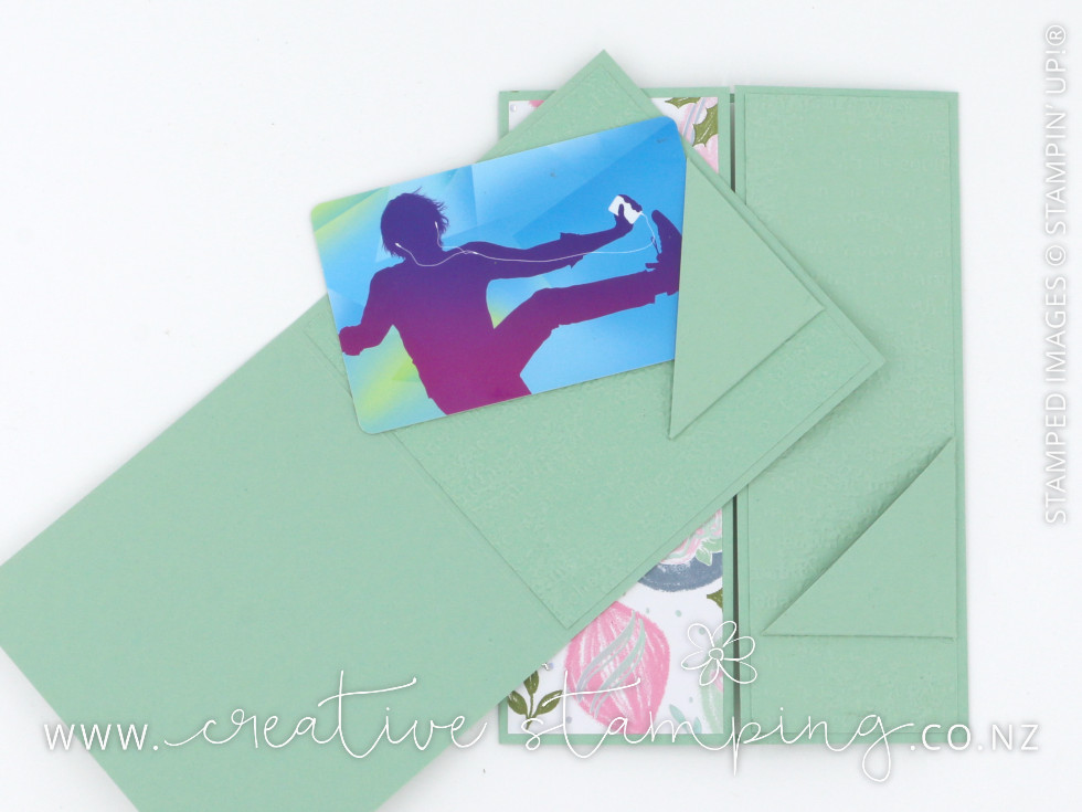 Whimsical Trees Latched Gatefold Christmas Card