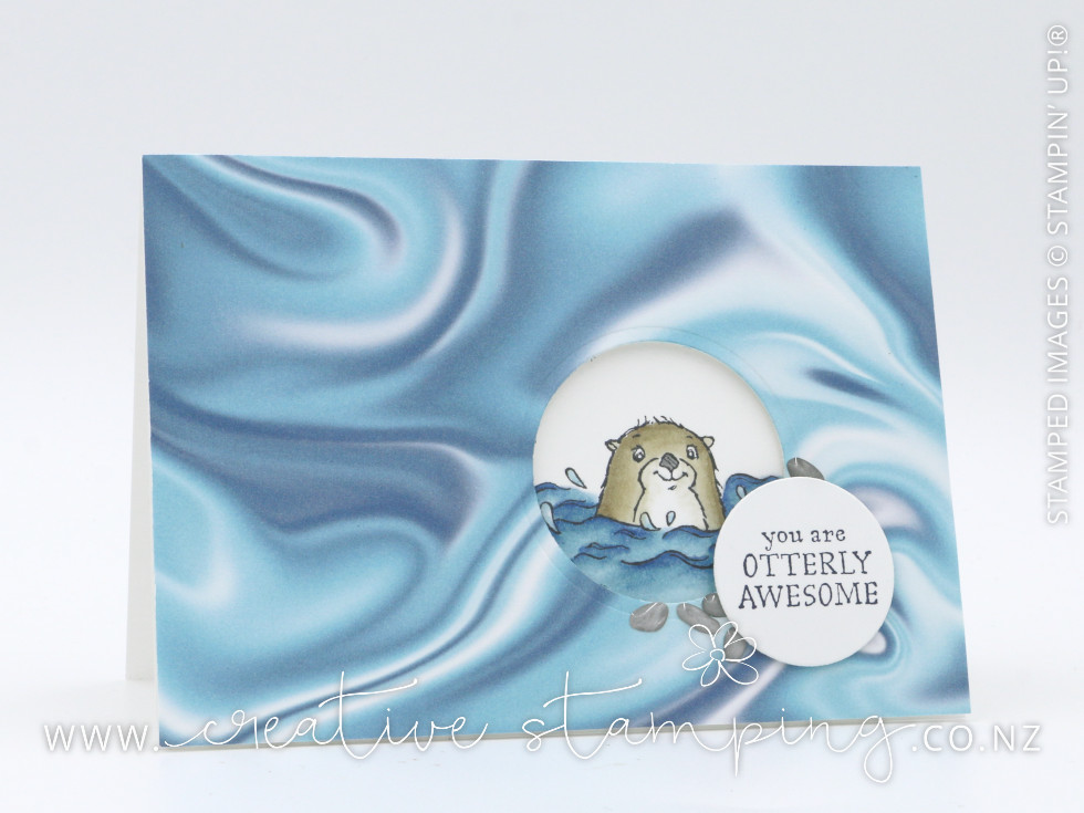 Awesome Otters Encouragement Card