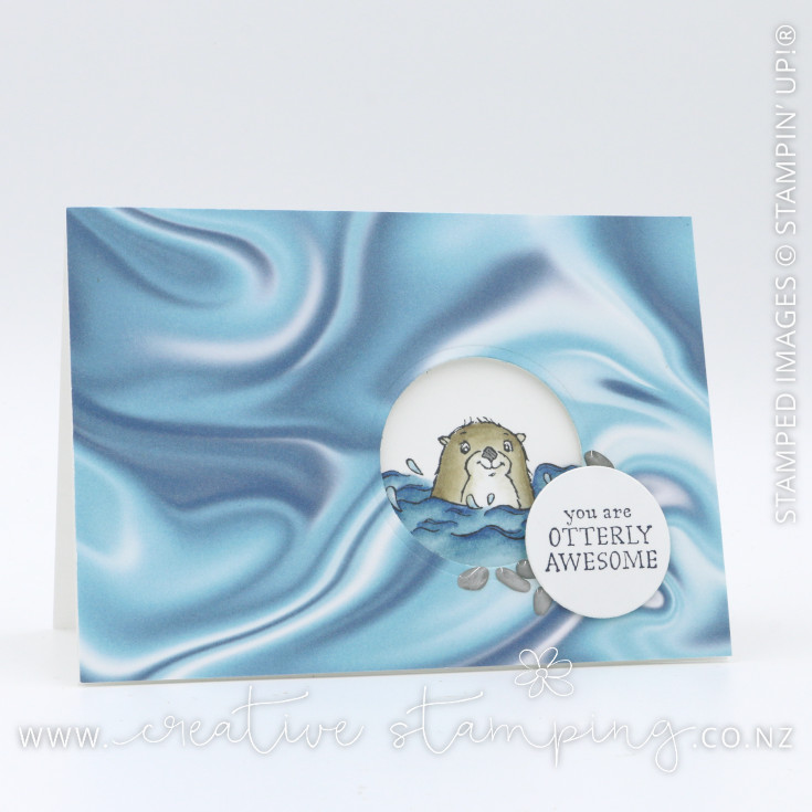 Awesome Otters Encouragement Card
