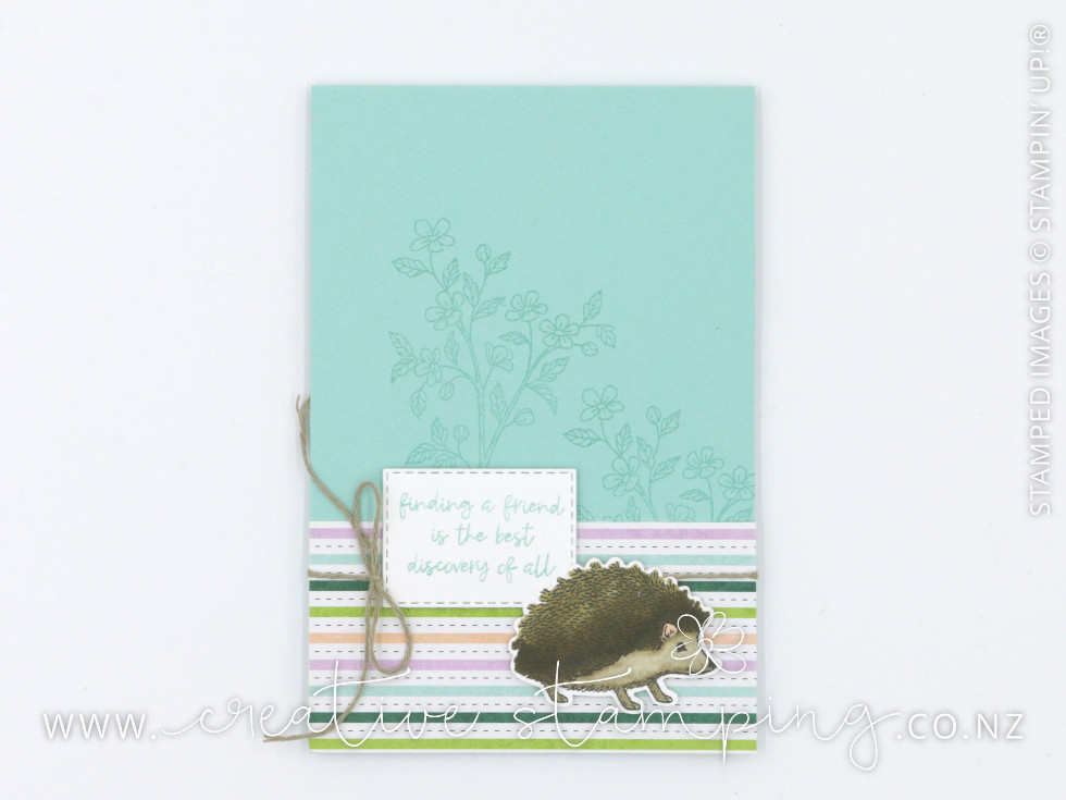 Happy Hedgehogs Personalised Notepad Happy Hedgehogs Personalised Notepad