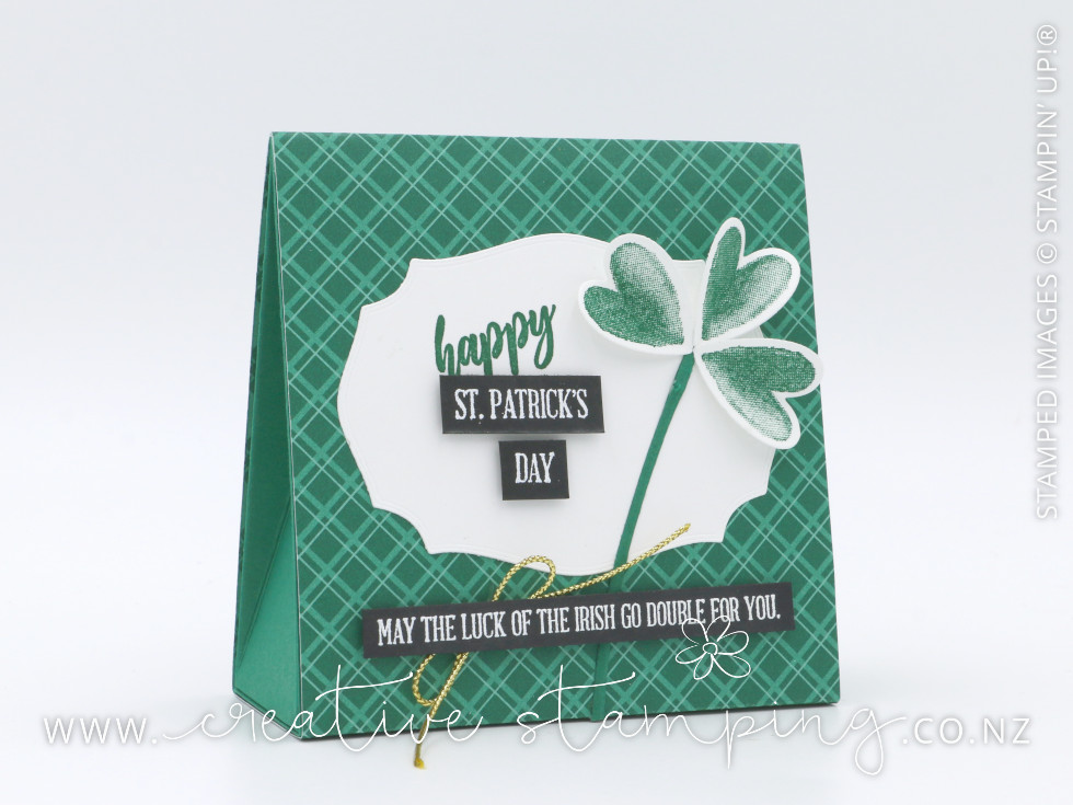 Happy St. Patrick's Day Tent Gift Box