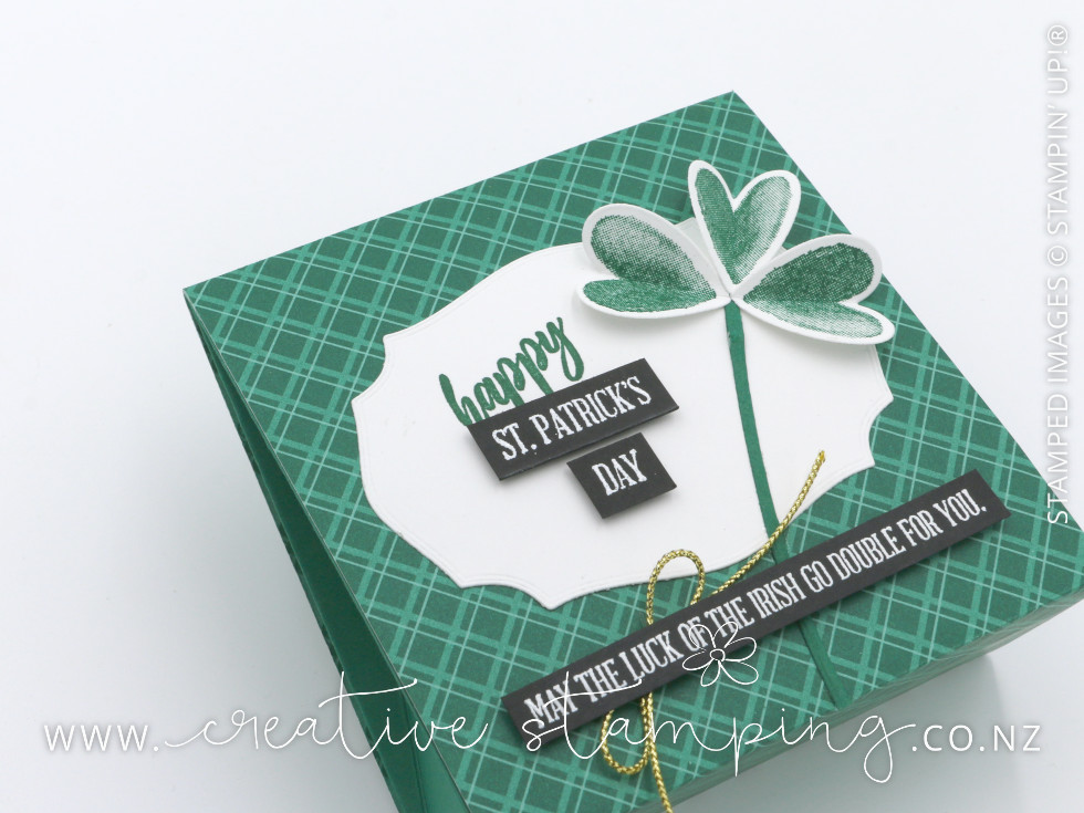 Happy St. Patrick's Day Tent Gift Box