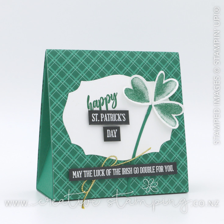 Happy St. Patrick's Day Tent Gift Box