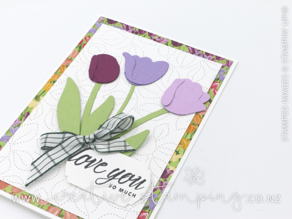 Flowering Tulips Card