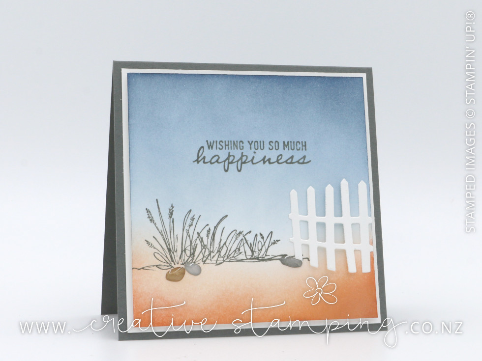 On the Horizon Happiness Square Card