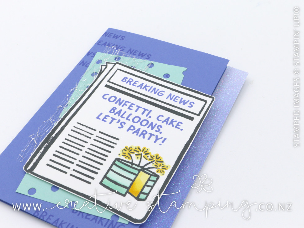 Breaking News Birthday Card