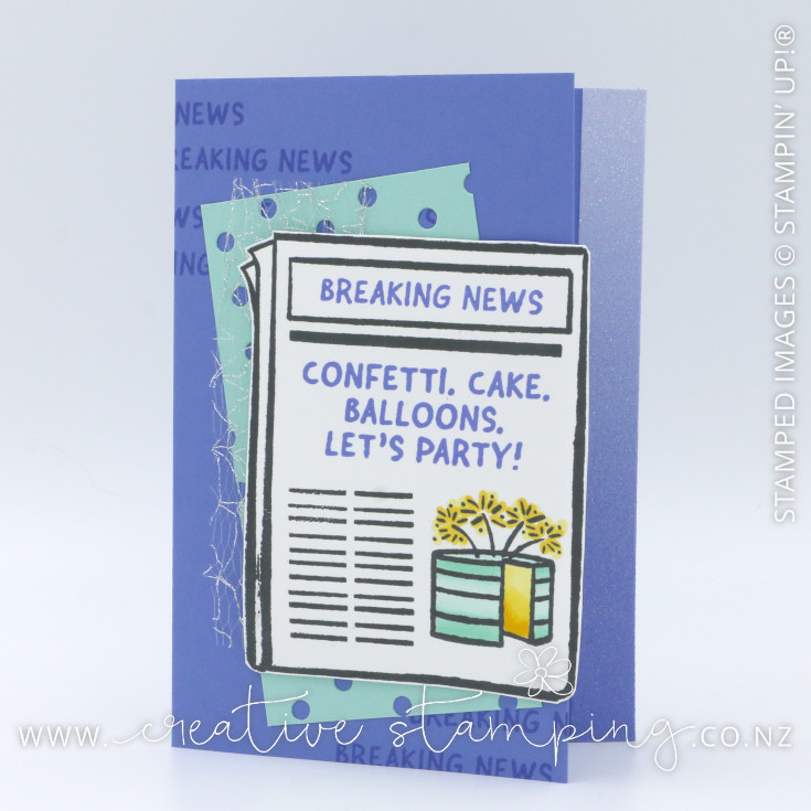 Breaking News Birthday Card