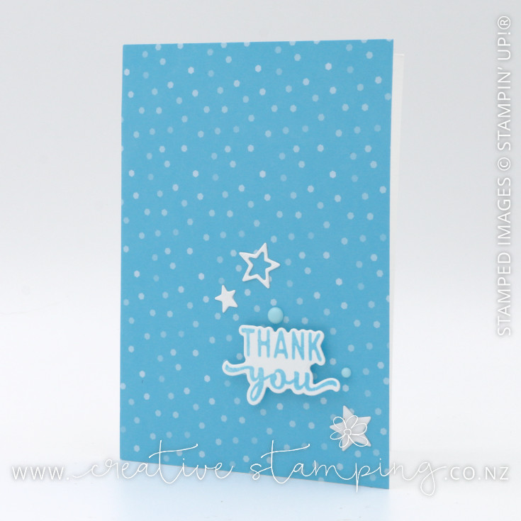 Charming Sentiments Thank You Note Card