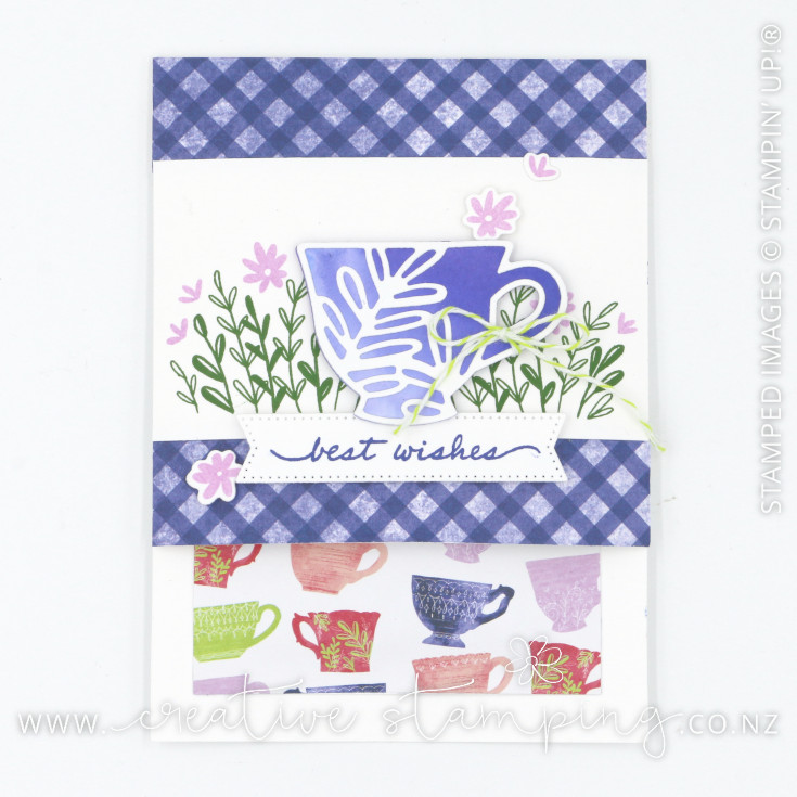 Tea Boutique Pull-Out Pop-Up Card