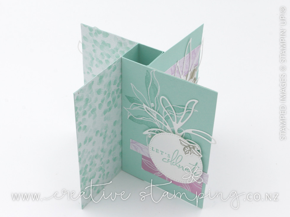 Splendid Thoughts Pinwheel Tower Card