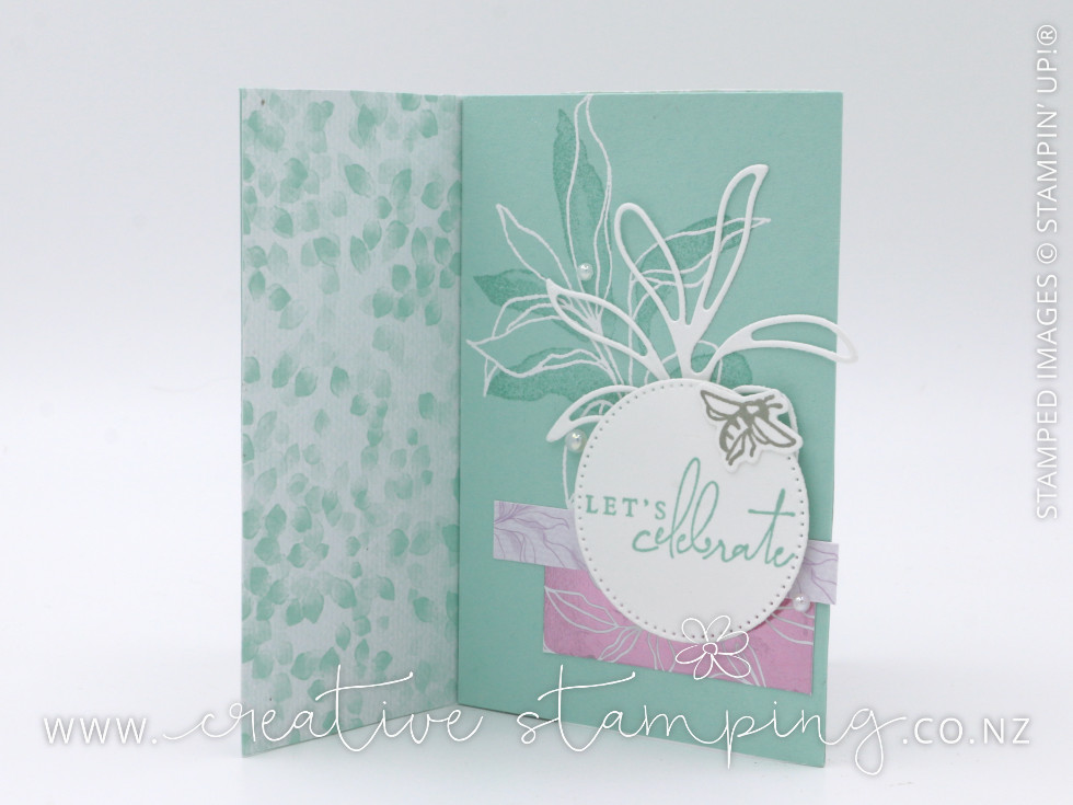Splendid Thoughts Pinwheel Tower Card