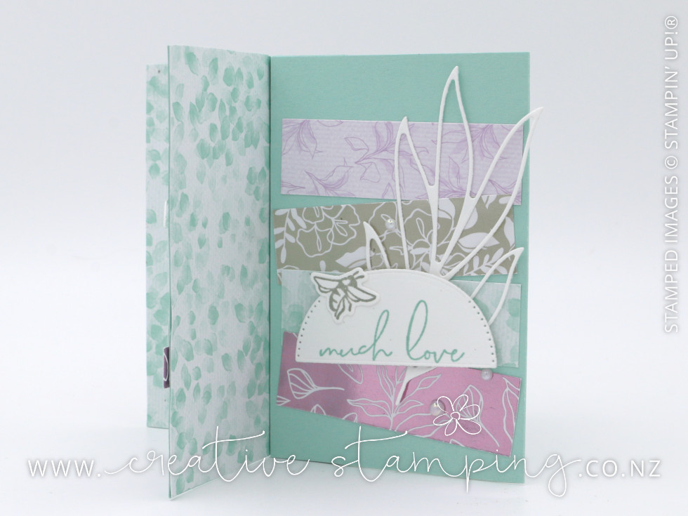 Splendid Thoughts Pinwheel Tower Card