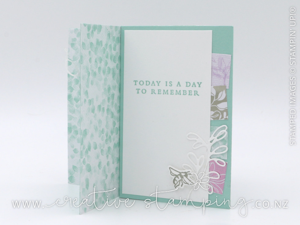 Splendid Thoughts Pinwheel Tower Card