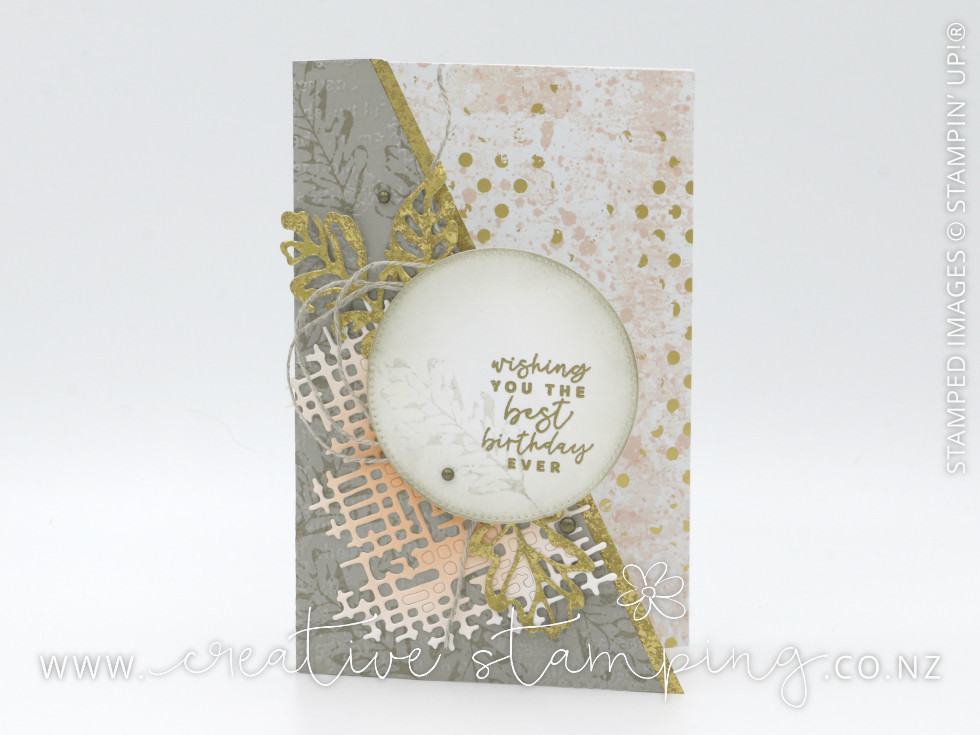 Texture Chic Tri-Fold Card | Kristine McNickle Texture Chic Tri-Fold Card | Kristine McNickle