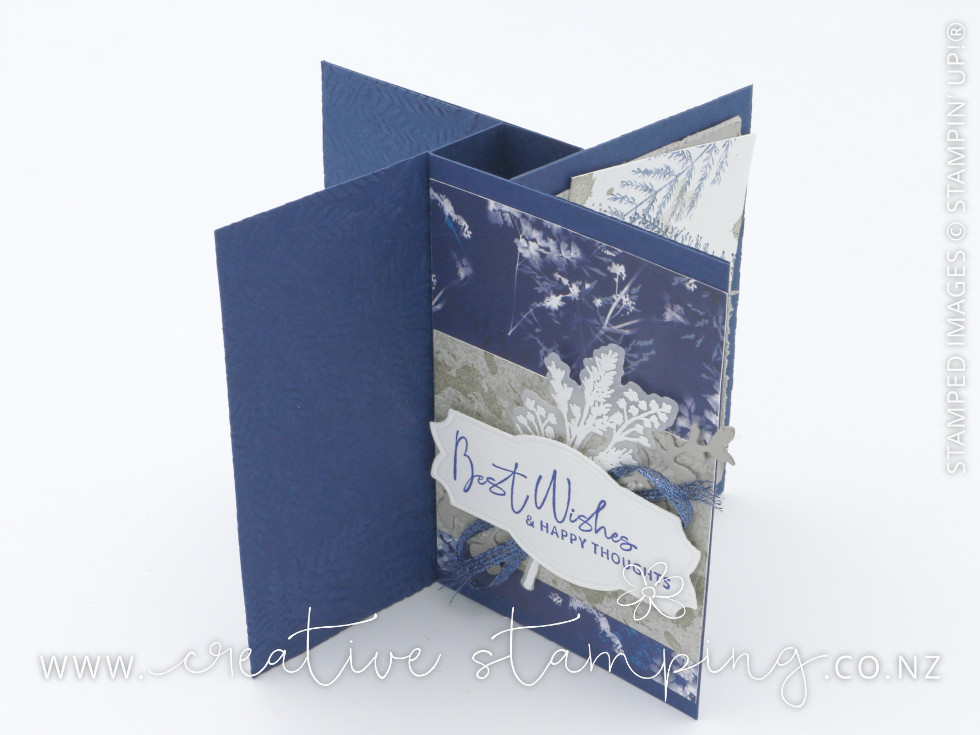 Nature's Prints Pinwheel Tower Card Nature's Prints Pinwheel Tower Card