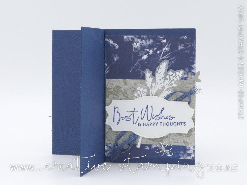 Nature's Prints Pinwheel Tower Card Nature's Prints Pinwheel Tower Card