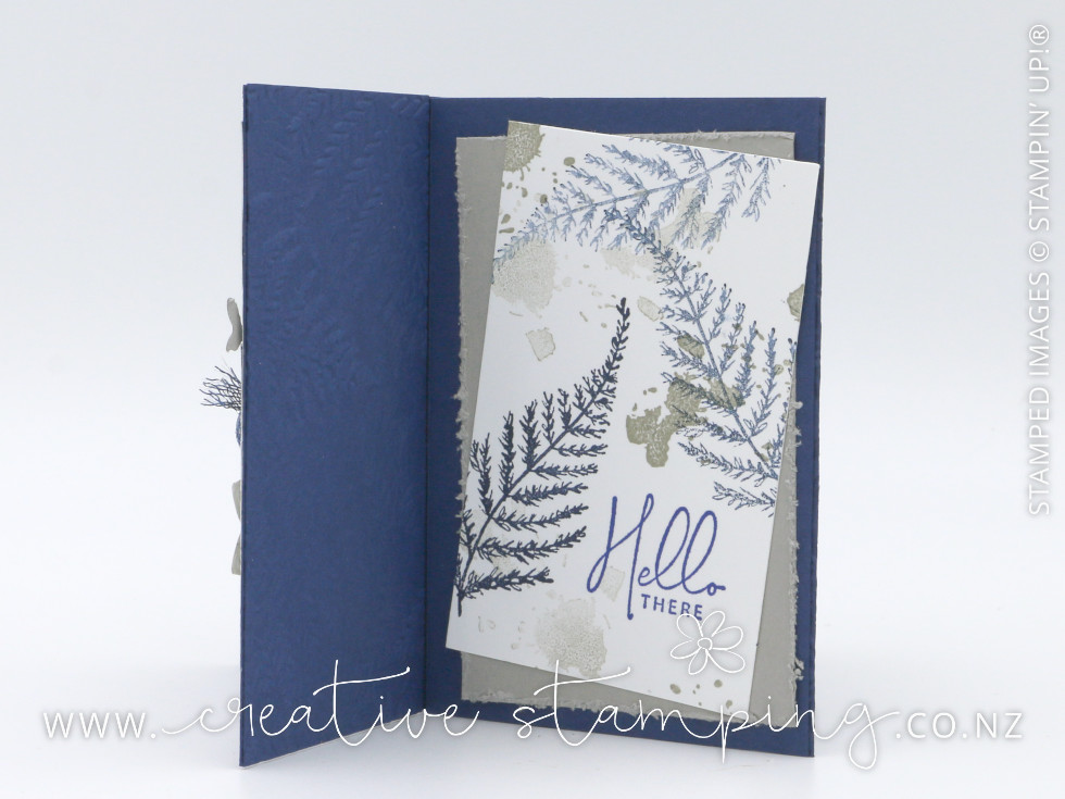 Nature's Prints Pinwheel Tower Card Nature's Prints Pinwheel Tower Card